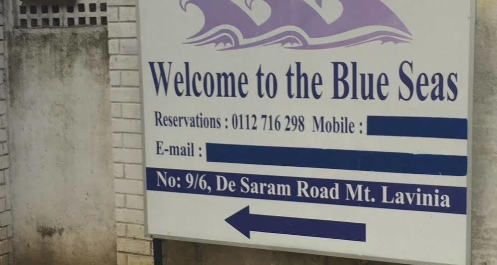 Blue Seas Guest House 마운트 라비니아 외부 사진